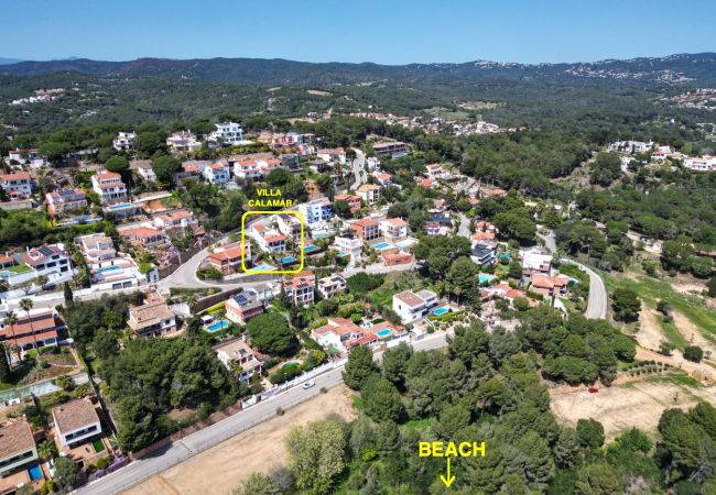 Villa en Blanes - Villa Calamar, near beach and fabulous sea views  Villa en Blanes - Villa Calamar, near beach and fabulous sea views