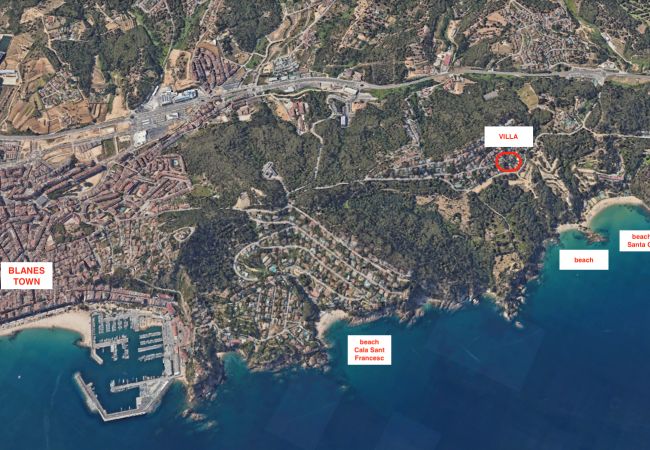 Villa en Blanes - Villa Turquesa Villa en Blanes - Villa Turquesa