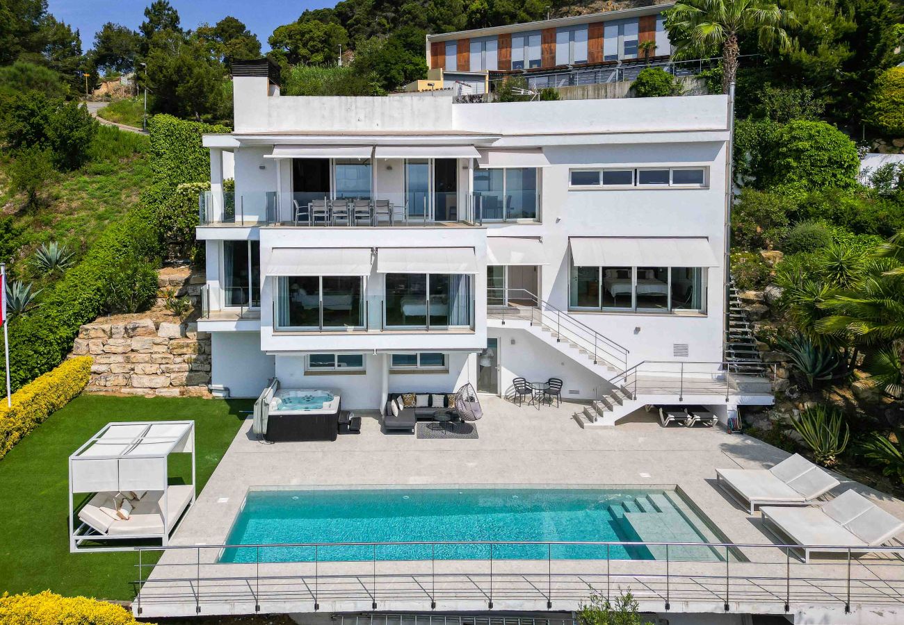 Villa à Blanes - Villa Alta Vista, modern luxury villa with stunnin