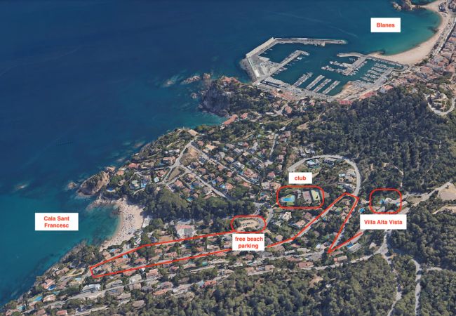 Villa in Blanes - Villa Alta Vista, modern luxury villa with stunnin Villa in Blanes - Villa Alta Vista, modern luxury villa with stunnin